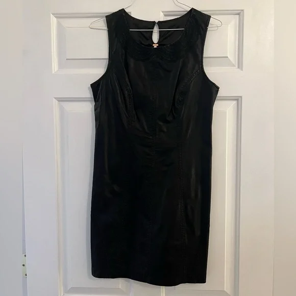 free people vegan leather dress Sweet Talk Vegan Leather Mini Dress by Free People